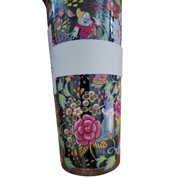 Disney Parks X 100 Years of Wonder Vera Bradley Insulated Cup Tumbler with Straw - Picture 7 of 9